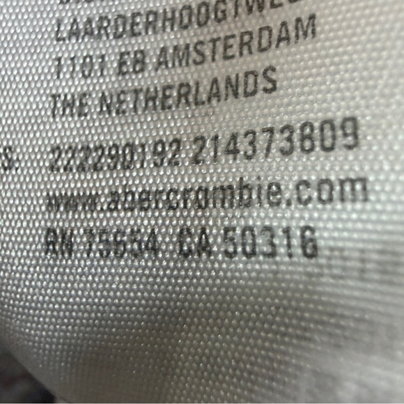 Abercrombie Kids 1/4 Zip Gray Marbled Fleece Sz 7/8 - Picture 5 of 7